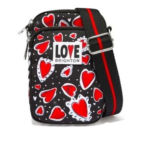 Brighton Hearts a Flutter Utility Bag, NWT, Cross body